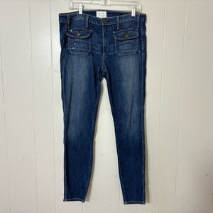 McGuire Gainsbourg Slim Augusta Wash Jeans Size 32 – Button Pocket Detail